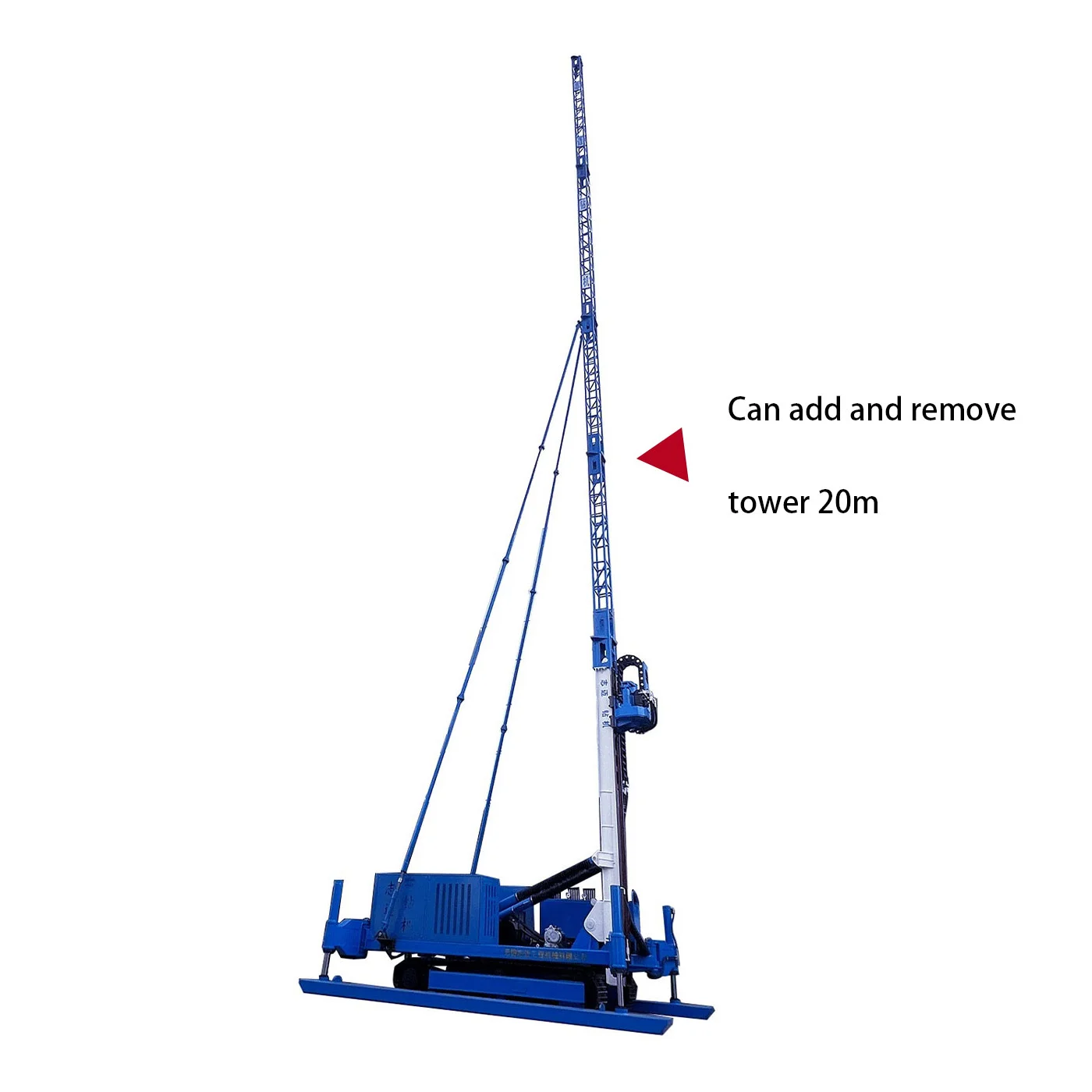 Crawler rig pengeboran jet grouting