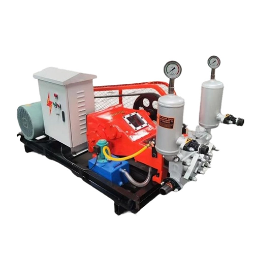 Mesin grouting ganda tiga silinder