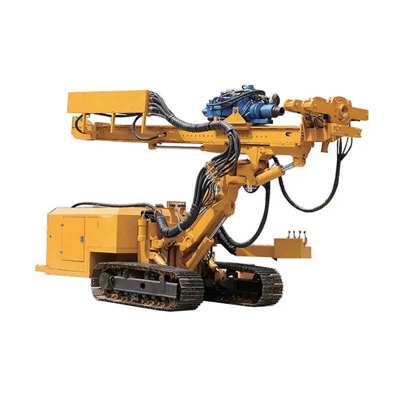 Rig pengeboran drive atas